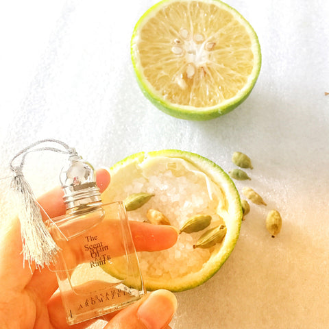 citrus rock salt diffuser diy