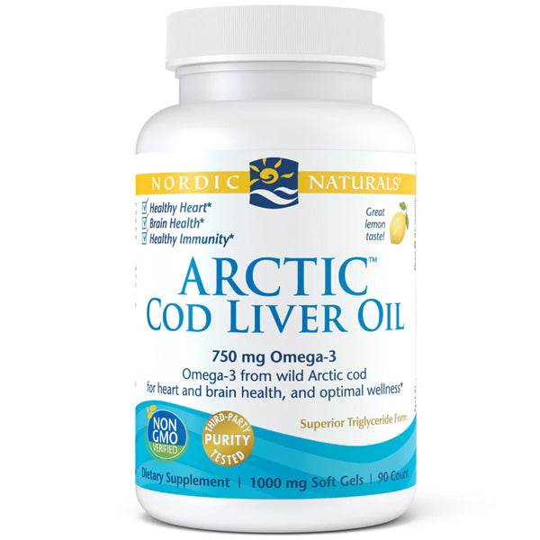 Artic cod Aceite de hígado de bacalao/limón 1.060 mg-237 ml