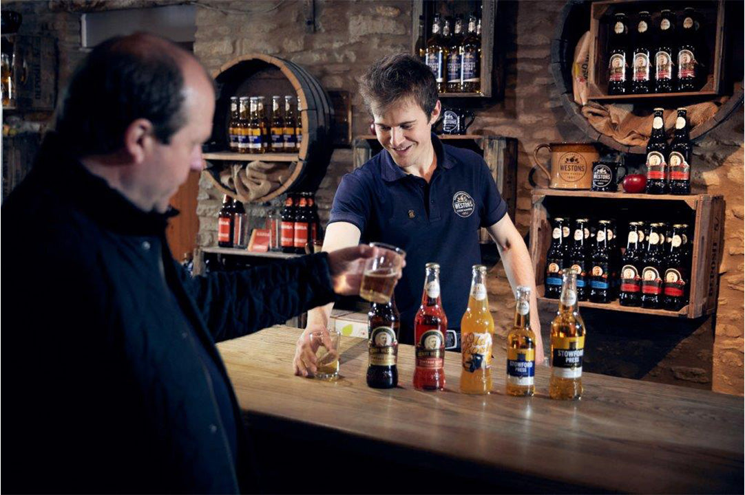 westons cider tours