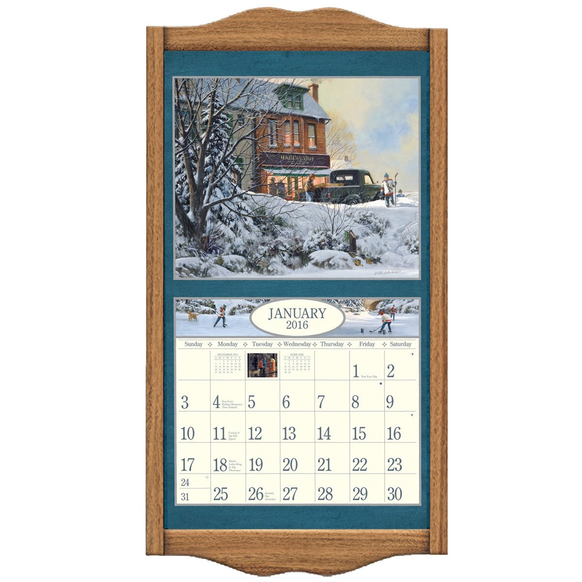 Lang Calendar Frame - Customize and Print
