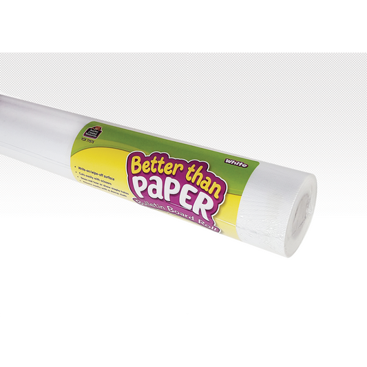 Better Than Paper Bulletin Board Paper - White Shiplap –