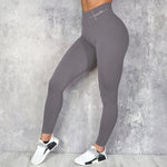High Waist Leggings Fitness Clothes Slim Ruched Bodybuilding Women's Pants Athleisure Pants