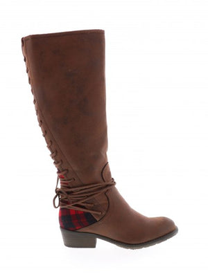 Marcel Plaid Boots – Honeysuckle Hollow