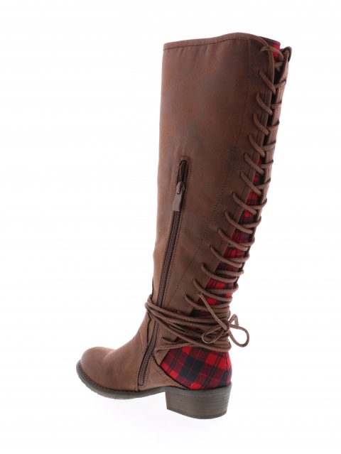 Marcel Plaid Boots – Honeysuckle Hollow