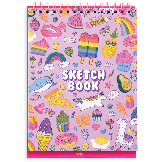 White DIY Cover Sketchbook - Small