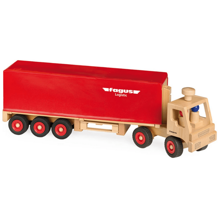 Image of Fagus Semi Truck With Trailer