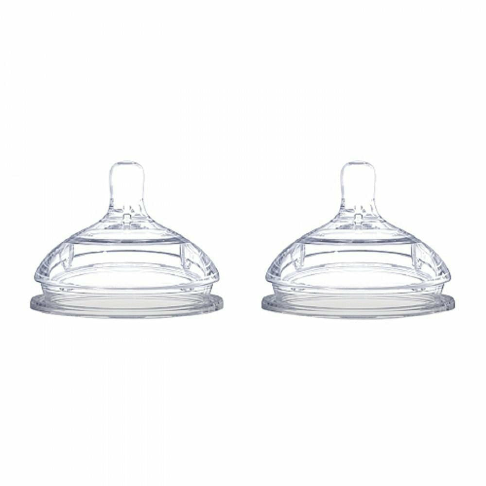 Medela Nipple Teat Slow Flow Standard Neck x2