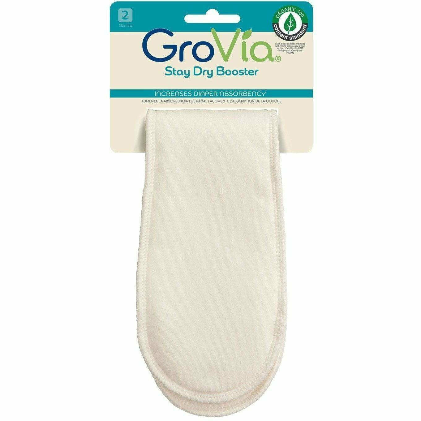 Image of GroVia Stay Dry Cloth Diaper Booster: 2-Pack