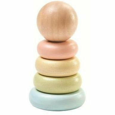 Image of Plan Toys - First Stacking Ring Pastel