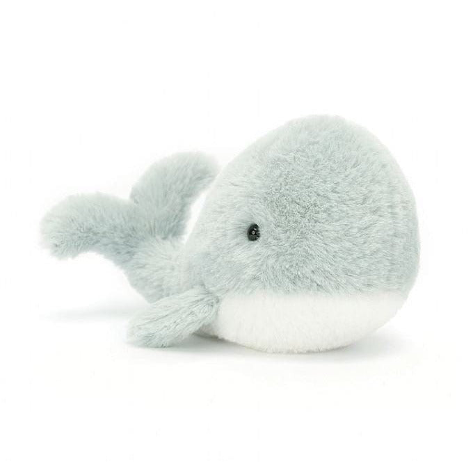 Image of Jellycat Wavelly Whale Grey