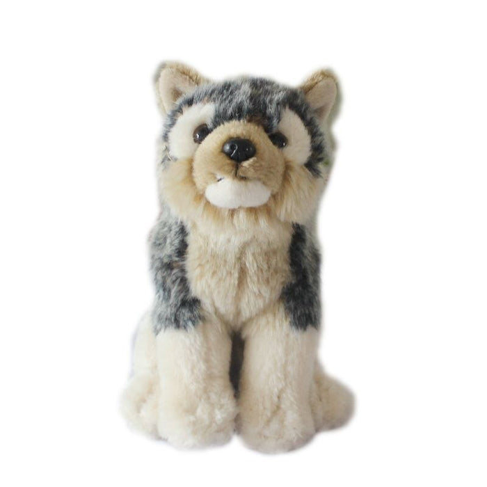 grosse peluche loup