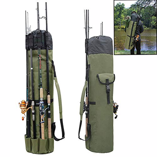 Fishing Rod & Tackle Storage Bag - Waterproof Fishing Bags – The Golfing  Eagles