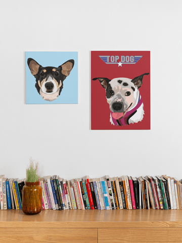 Custom pet posters