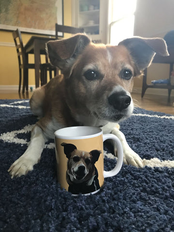 Custom pet coffee mug