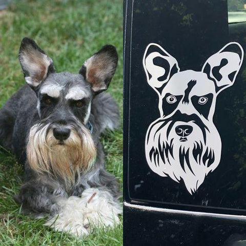 Custom pet car decal