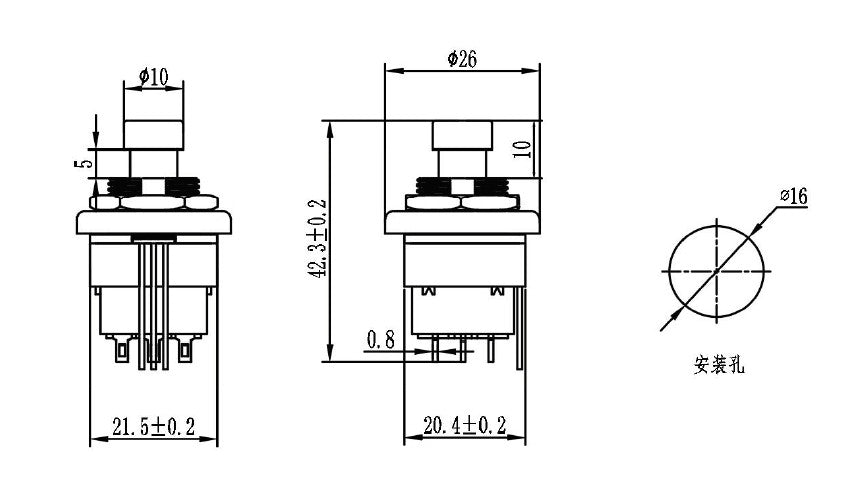 Illuminated 3PDT 3A 250VAC Foot Switches from PMD Way with free delivery worldwide