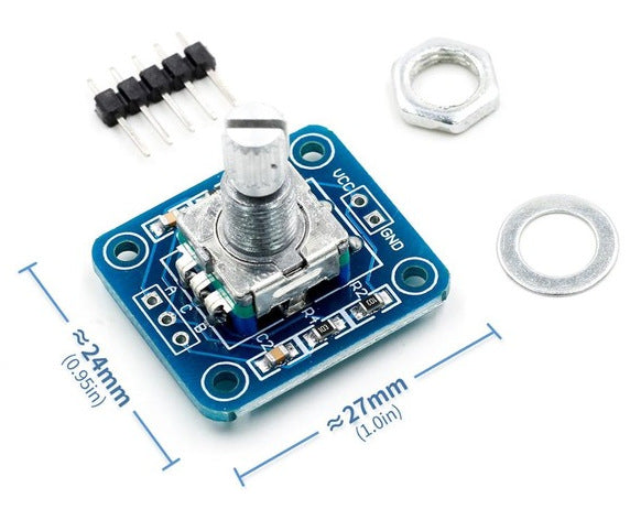 Quality Square-Mounted Rotary Encoder Module for Arduino Raspberry Pi and more from PMD Way with free delivery worldwide