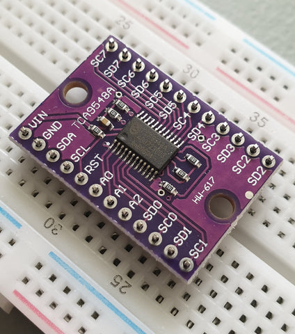 TCA9548A I2C Multiplexer 1-to-8 Breakout Board