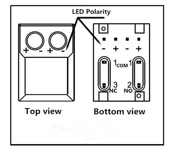 Twin LED Tactile Buttons in packs of ten from PMD Way with free delivery worldwide