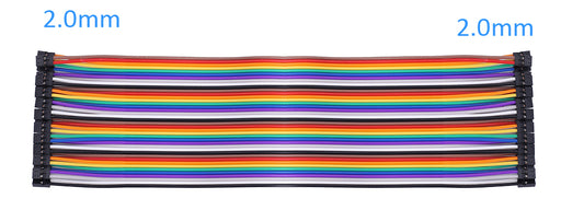 Rainbow IDC Ribbon Cable for 2.54mm Dupont Cables - 5 metres — PMD Way