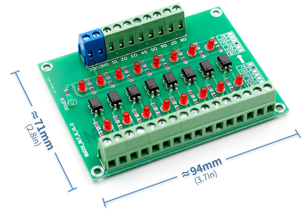 24V 8 Channel Isolated Level Converters from PMD Way with free delivery worldwide