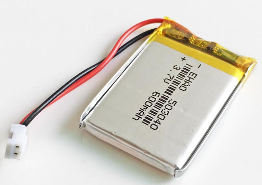 Vhbw batterie remplace MT LP053040 pour combiné téléphonique téléphone fixe  (600mAh, 3,7V, Li-Polymère)
