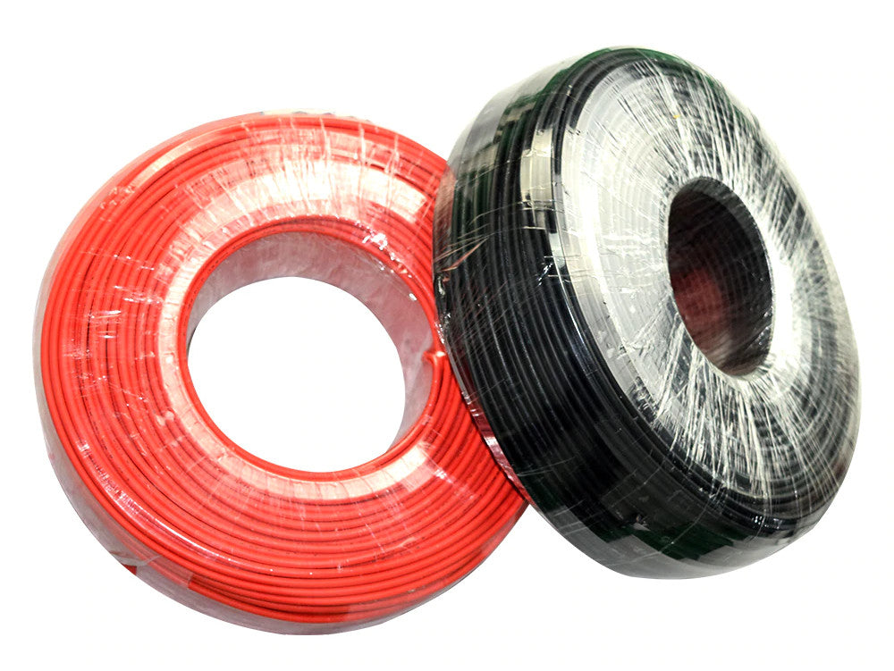 Solar PV Installation Cable - 5m red and black from PMD Way with free delivery worldwide