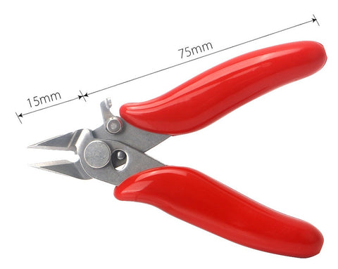 90mm Mini Diagonal Flush Cutters from PMD Way with free delivery worldwide