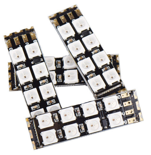  5pcs WS2812 Breakout Module, RGB led Platine RGB led Breakout  ws2812b Board with Independent Color Control for 5050 RGB LED : Tools &  Home Improvement