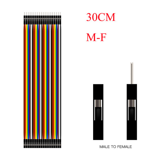 Rainbow IDC Ribbon Cable for 2.54mm Dupont Cables - 5 metres — PMD Way