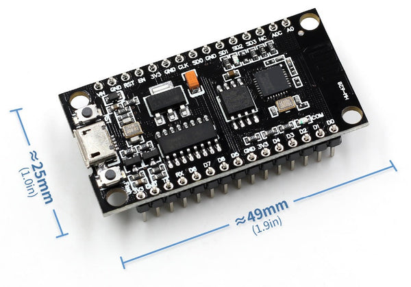 Great value ESP8266 dev board from PMD Way with micro USB and 32MB Flash, with free delivery worldwide