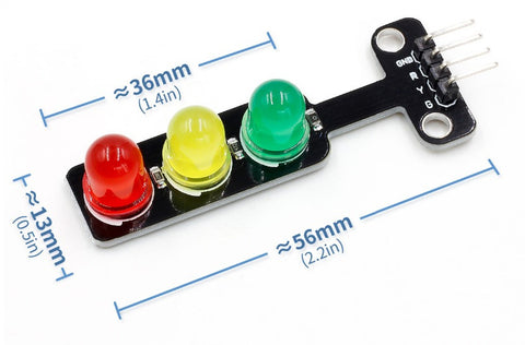 Have fun with LED traffic lights in packs of two from PMD Way with free delivery worldwide