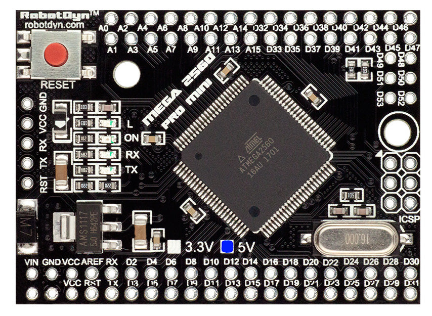 Arduino Pro Atmega2560 16au 5v Development Board — Pmd Way 8961