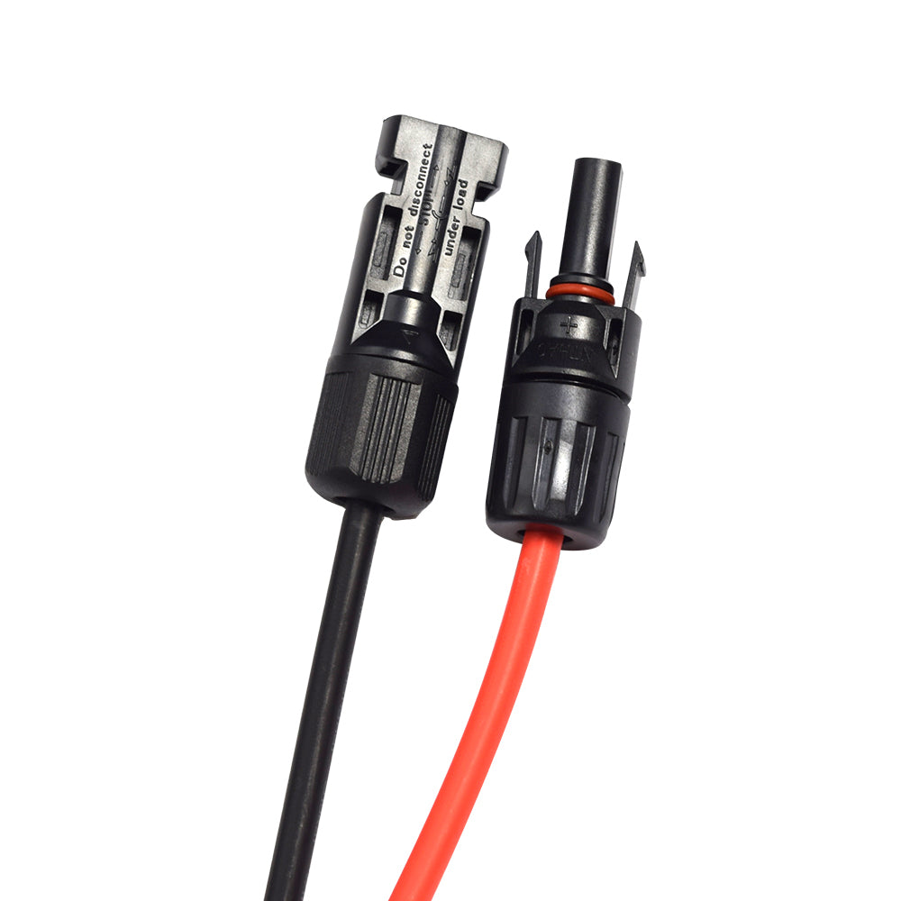 Red and Black PV Solar Connector Cables from PMD Way with free delivery worldwide