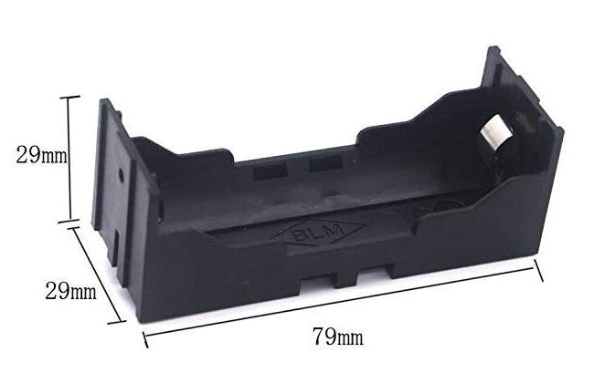 Single 26650 Through Hole Battery Holder from PMD Way with free delivery worldwide