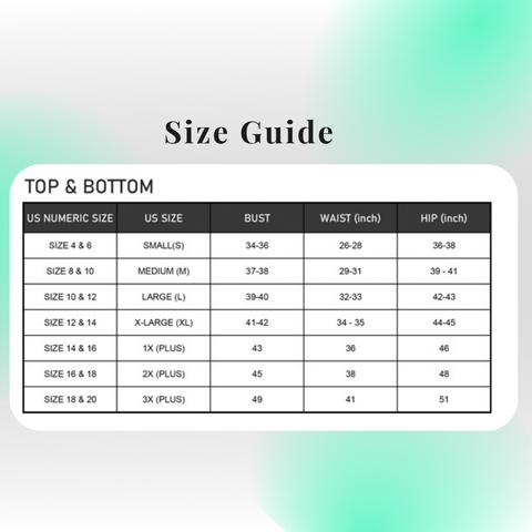Size Guide – Live-Vain Boutique