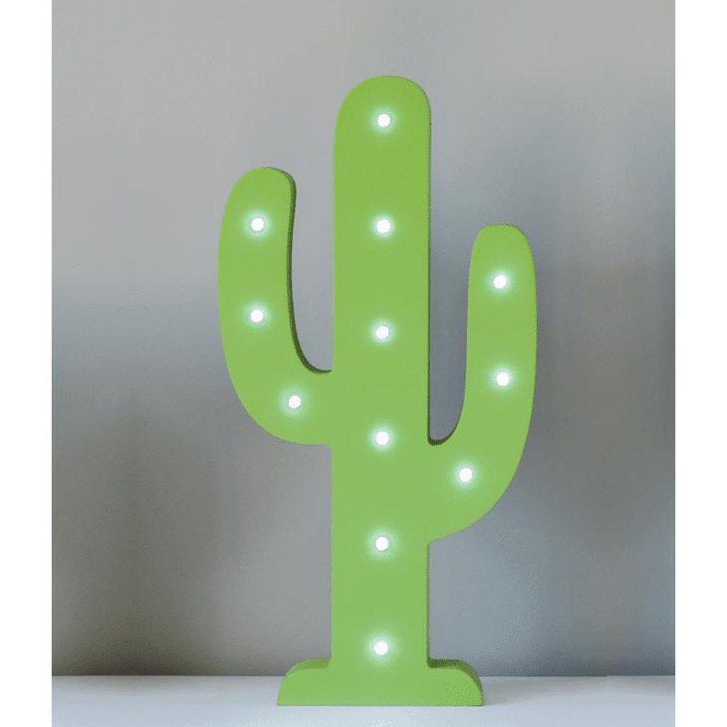 LED lampe - Kaktus, 30 cm - Confetti ApS