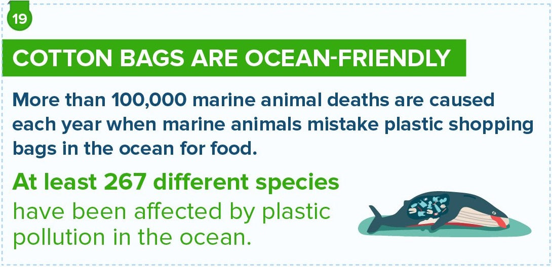 Cotton Bags Are Ocean-Friendly