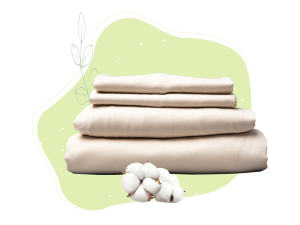 eco friendly and comfortable organic cotton bedsheets