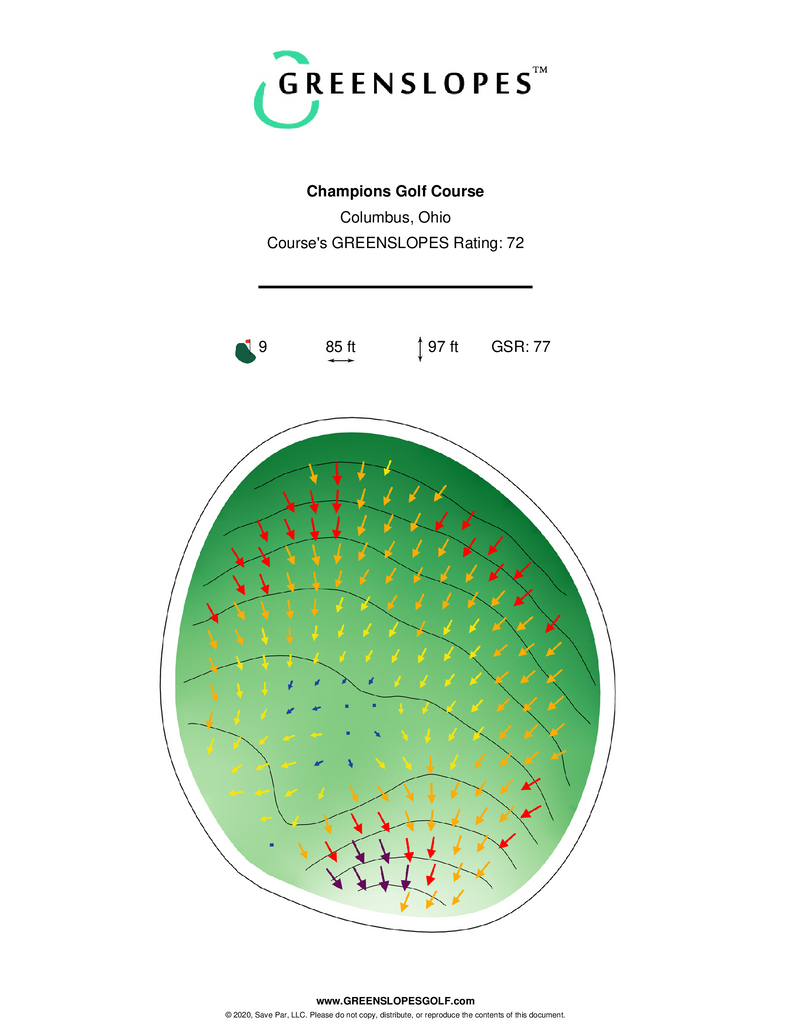 Champions Golf Course Columbus GREENSLOPES Golf