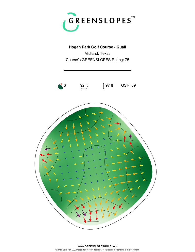 Hogan Park Golf Course Quail Midland GREENSLOPES Golf