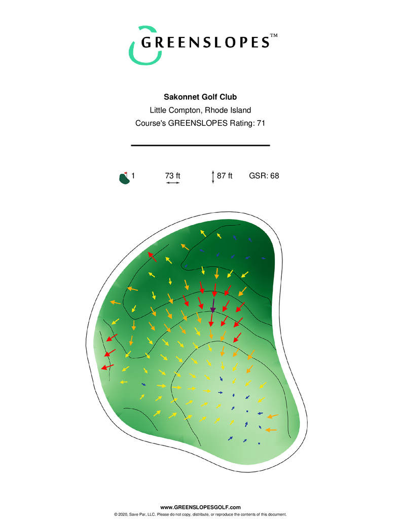 Golf Club Little Compton GREENSLOPES Golf