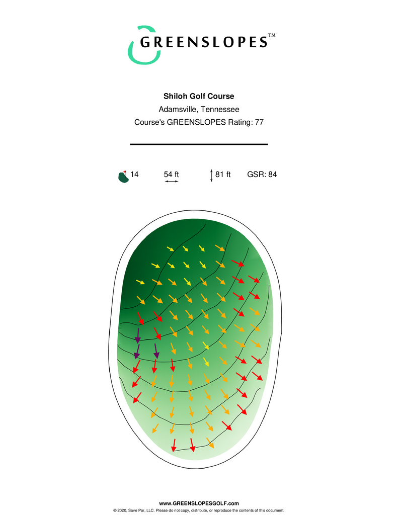 Shiloh Golf Course Adamsville GREENSLOPES Golf