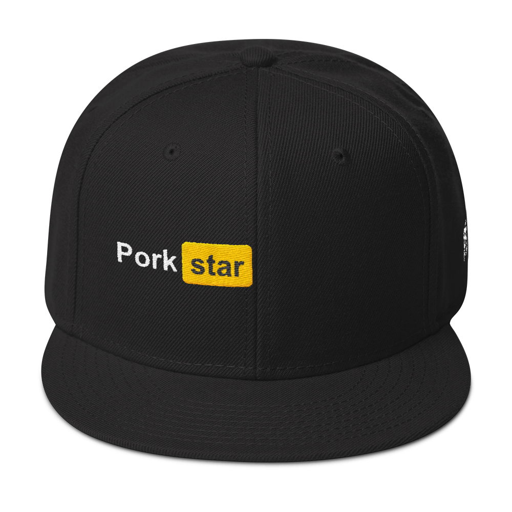 Pork star Snapback Hat