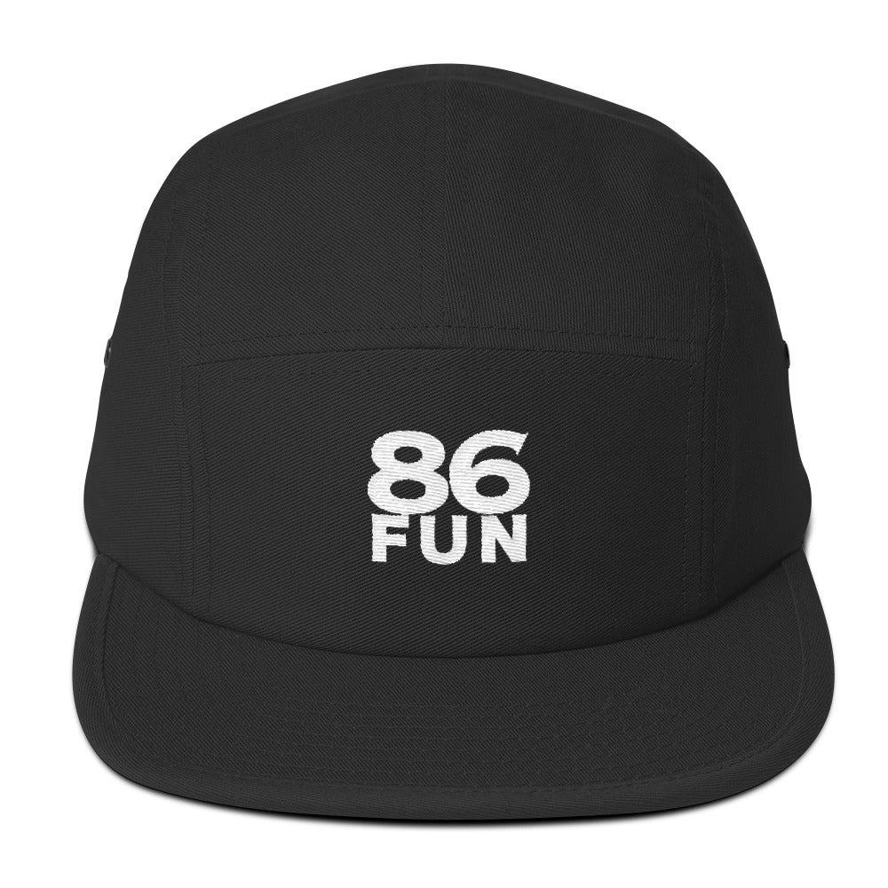 86 fun Five Panel Cap