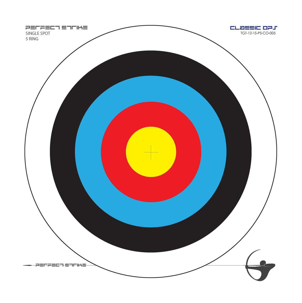 perfect strike archery targets classic ops 005 12 x 12