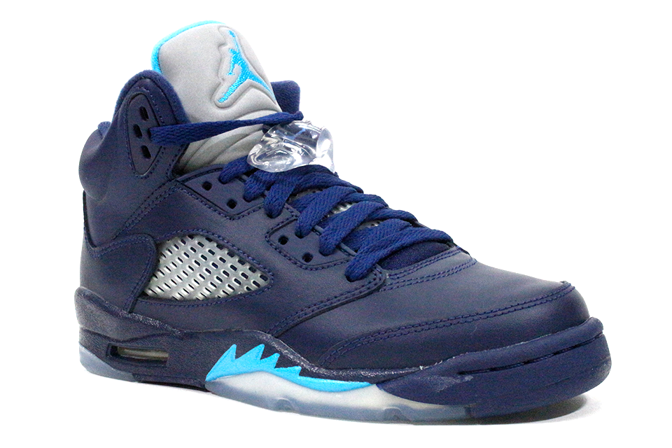 navy blue jordan 5