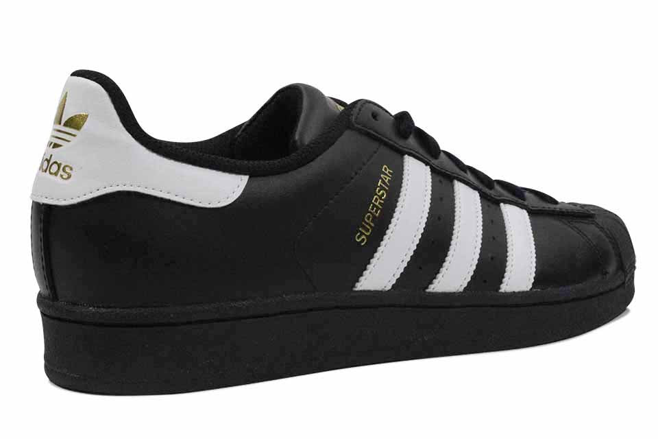 adidas black white and gold
