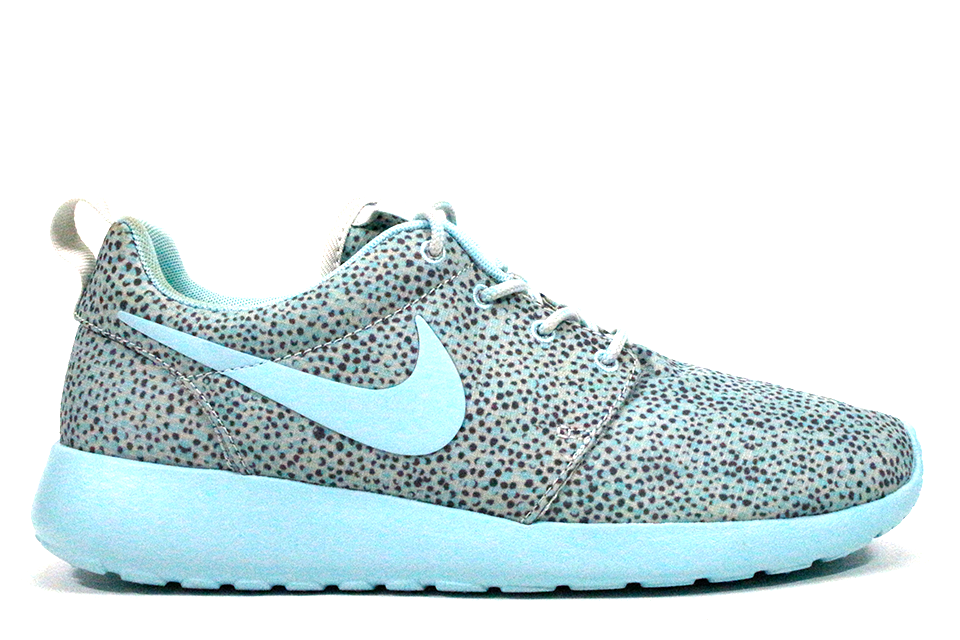 nike roshe run grey and blue