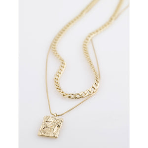 BATHILDA necklace gold-plated - Pilgrim